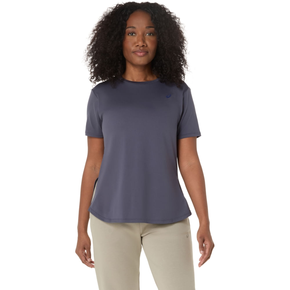 Camiseta ASICS Flex Stretch - Feminino - Azul Camiseta ASICS Flex Stretch - Feminino - Azul