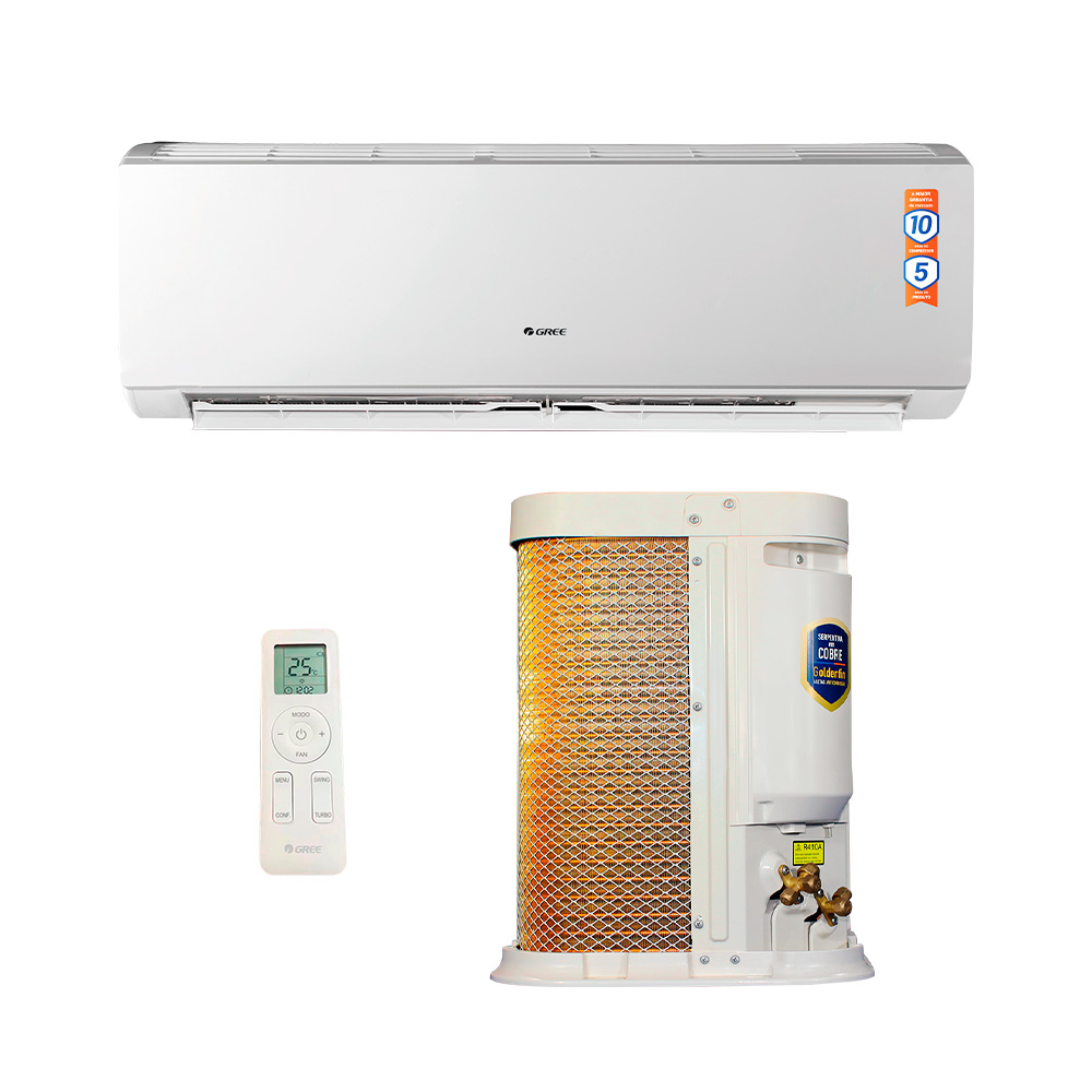 Ar Condicionado Split Inverter 9000 BTUs Gree G-Top Connection Frio GWC09AGA - 220V Ar Condicionado Split Inverter 9000 BTUs Gree G-Top Connection Frio GWC09AGA - 220V