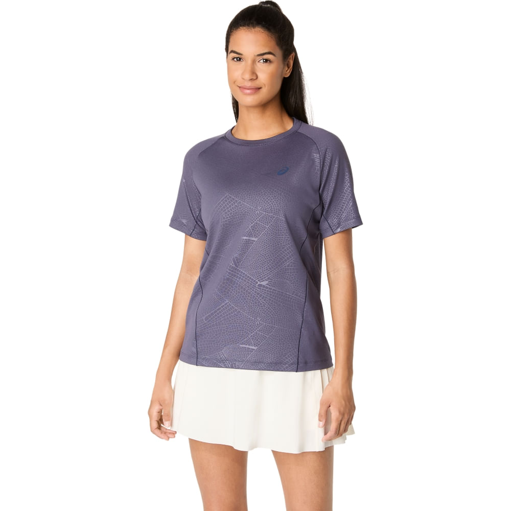 GAME ALL OVER PRINT SS TOP - Azul GAME ALL OVER PRINT SS TOP - Azul
