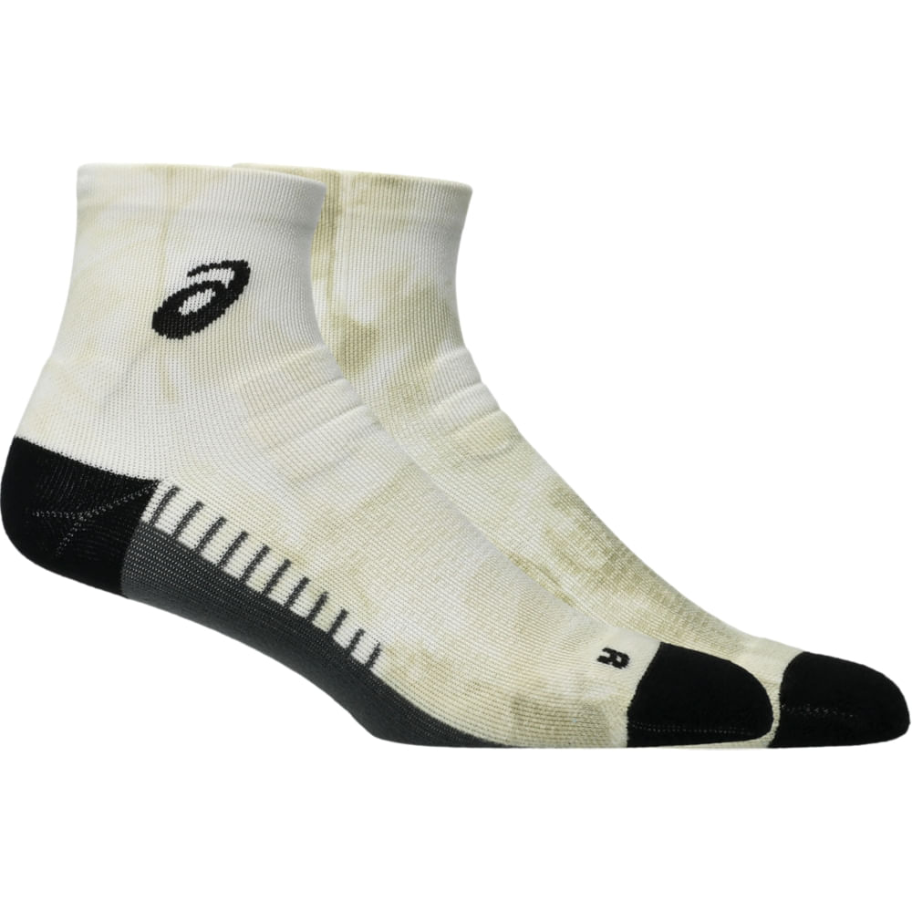 PERFORMANCE RUN QUARTER SOCK - Branco/Verde PERFORMANCE RUN QUARTER SOCK - Branco/Verde