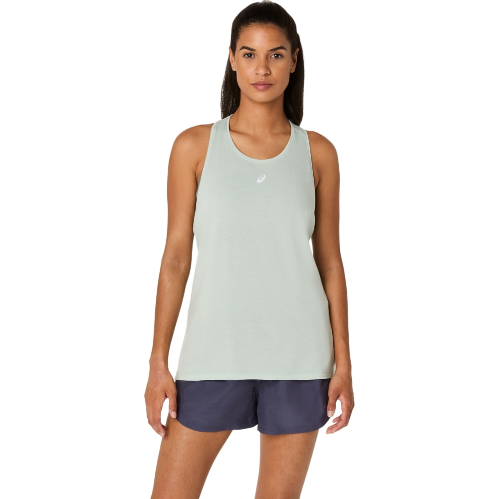 Regata ASICS Nagino Run Adjustable - Feminino - Verde Regata ASICS Nagino Run Adjustable - Feminino - Verde