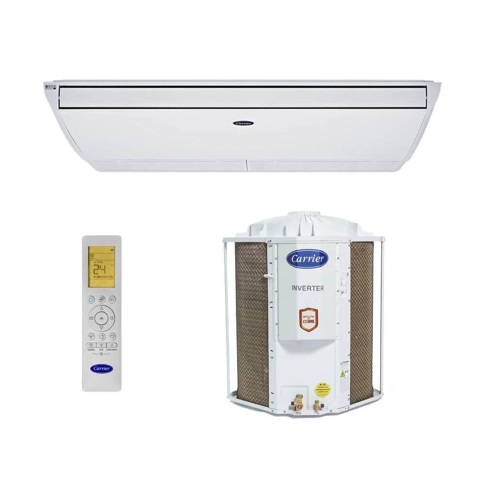Ar Condicionado Split Teto Inverter 30000 BTUs Carrier Xpower Connect Quente/Frio 38CQVE30515MC - 220V Ar Condicionado Split Teto Inverter 30000 BTUs Carrier Xpower Connect Quente/Frio 38CQVE30515MC - 220V
