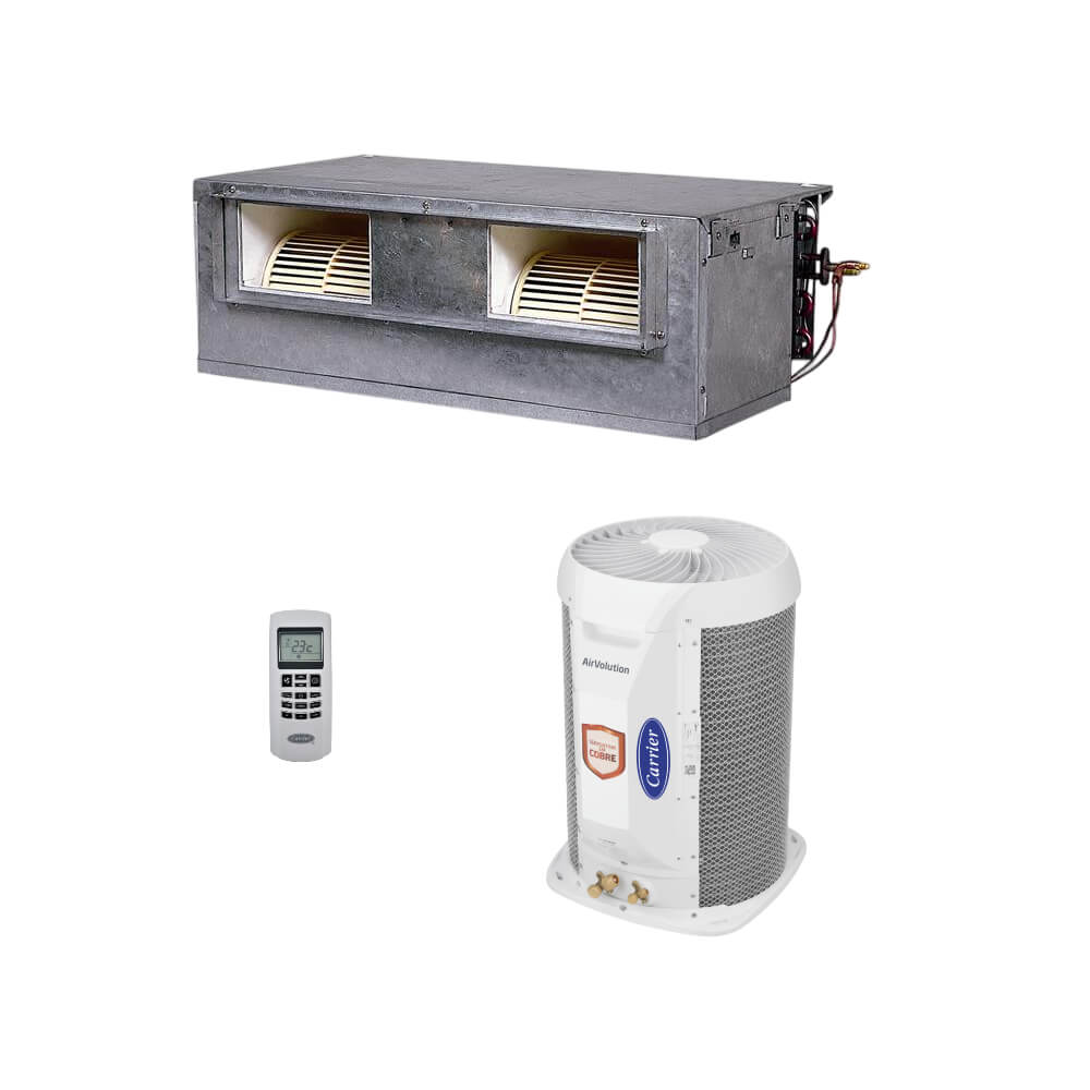 Ar Condicionado Split Duto 18000 BTUs Carrier Versatile Frio 38TFCA18515HC - 220V Ar Condicionado Split Duto 18000 BTUs Carrier Versatile Frio 38TFCA18515HC - 220V