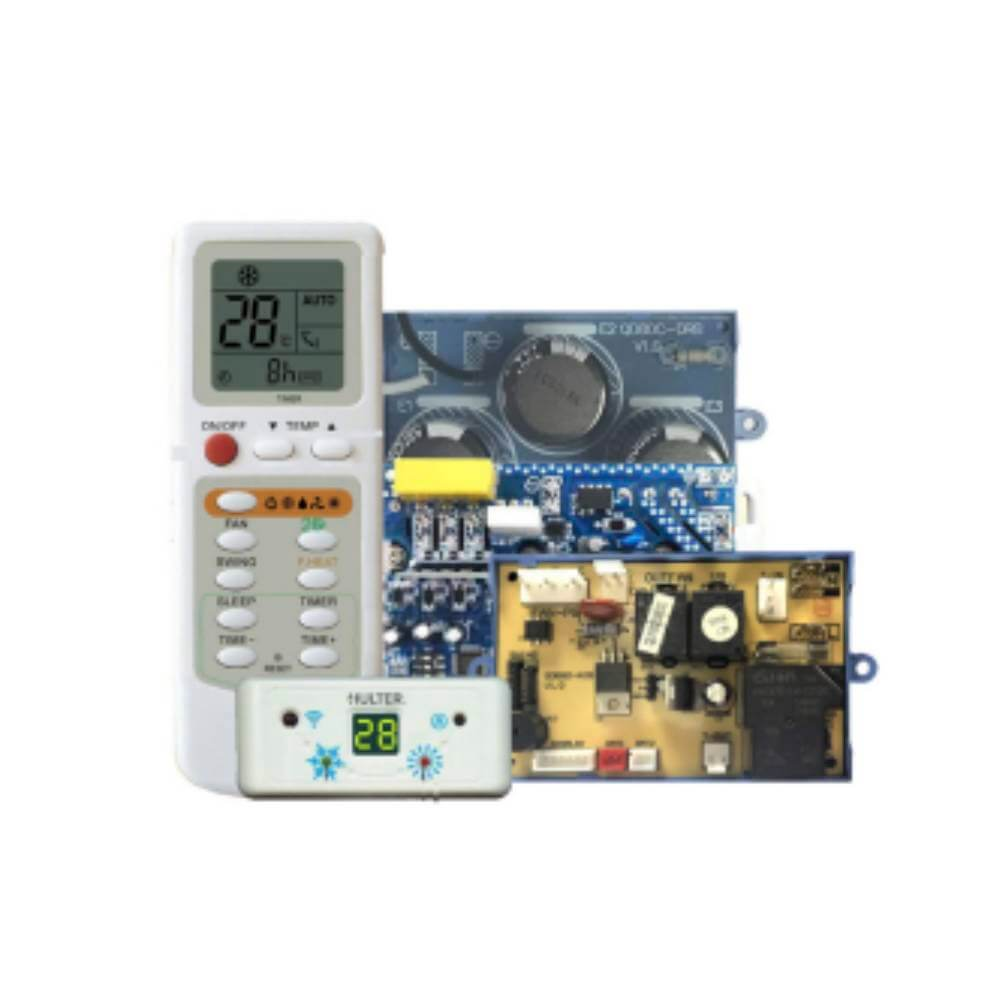 Kit Placa Universal para Ar Condicionado Inverter 24000 com Controle Remoto Hulter HT1QD85UA Kit Placa Universal para Ar Condicionado Inverter 24000 com Controle Remoto Hulter HT1QD85UA