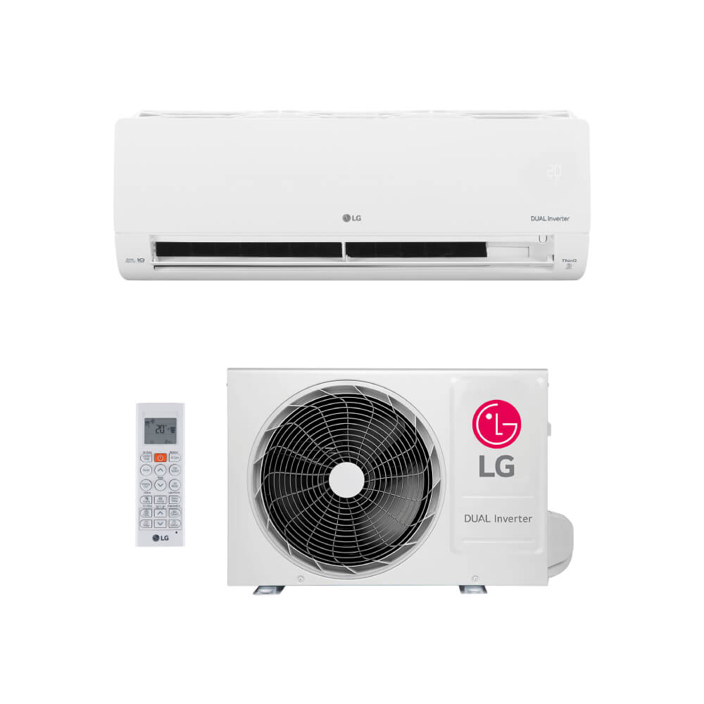Ar Condicionado Split 28000 BTUs LG Dual Inverter Voice Quente/Frio S4-W30L43FA - 220V Ar Condicionado Split 28000 BTUs LG Dual Inverter Voice Quente/Frio S4-W30L43FA - 220V