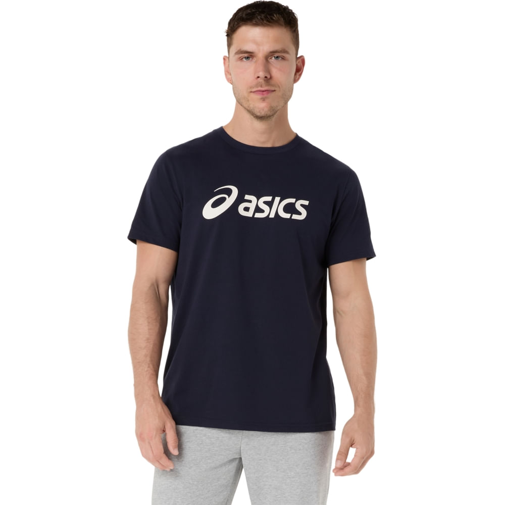 Camiseta ASICS Logo - Azul