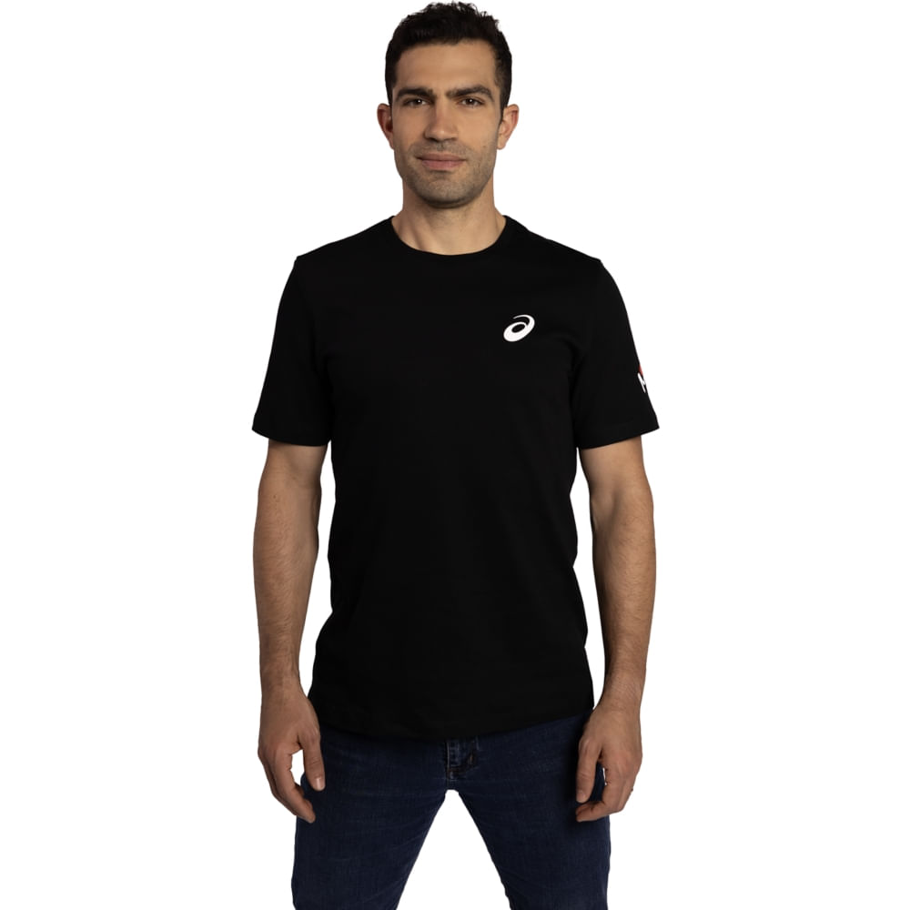 Camiseta Journey São Silvestre - Unissex - Preto Camiseta Journey São Silvestre - Unissex - Preto