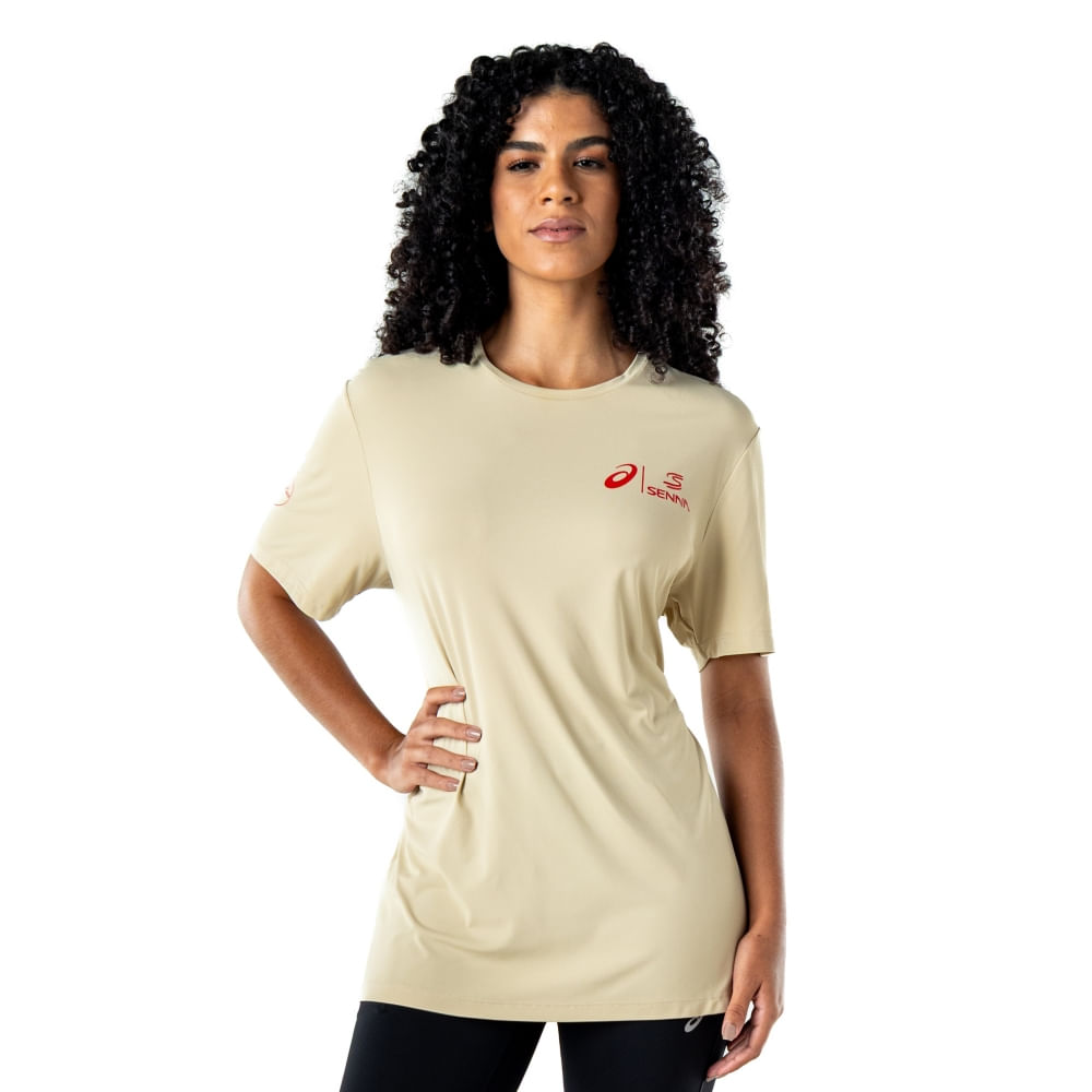Camiseta 1984 Senna - Creme Camiseta 1984 Senna - Creme