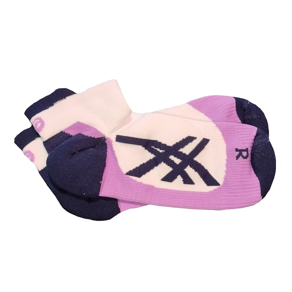 Meia ASICS Tech Single - Unissex - Roxo