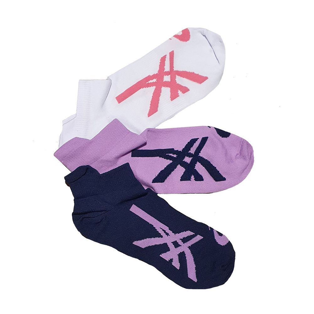 Meia ASICS Road Short - Unissex - Roxo Meia ASICS Road Short - Unissex - Roxo