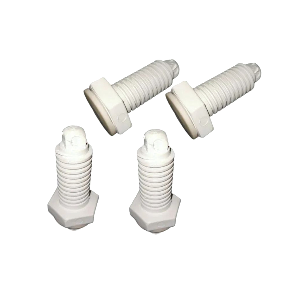 Kit 4 Unidades Pé Nivelador para Lavadora Electrolux LTE12/LTD06/LT10/LT12 Kit 4 Unidades Pé Nivelador para Lavadora Electrolux LTE12/LTD06/LT10/LT12