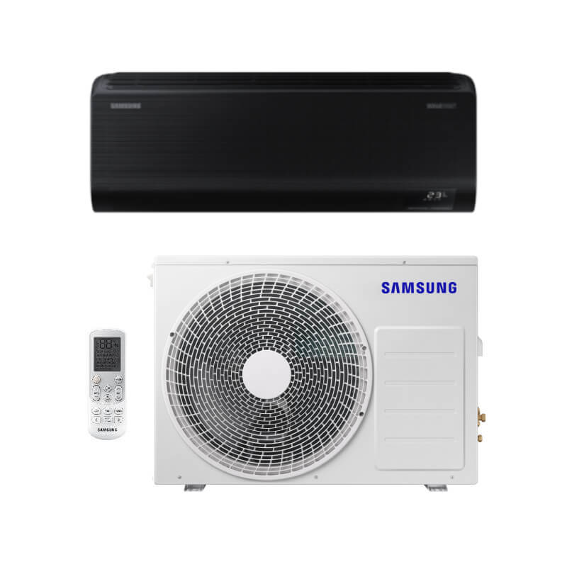 Ar Condicionado Split Inverter 24000 BTUs Samsung Windfree Black AI Quente/Frio AR24CSECABTNAZ - 220V Ar Condicionado Split Inverter 24000 BTUs Samsung Windfree Black AI Quente/Frio AR24CSECABTNAZ - 220V