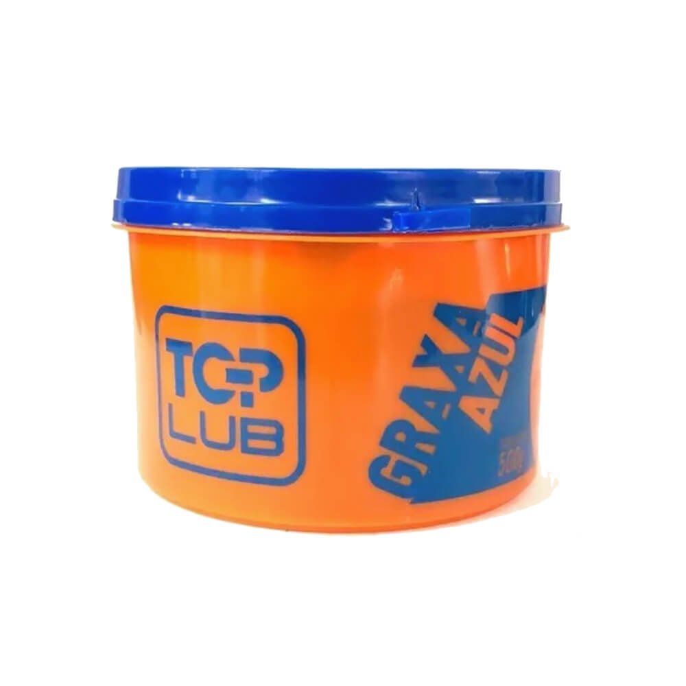 Graxa Azul a Base de Lítio para Rolamentos Multiuso Pote 500g Graxa Azul a Base de Lítio para Rolamentos Multiuso Pote 500g
