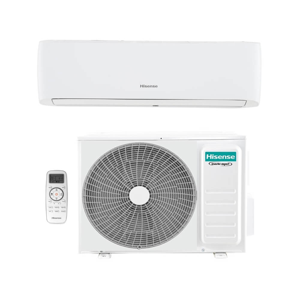 Ar Condicionado Split Inverter 12000 BTUs Hisense Eco Plus Frio AS-12TW2RLRCK00E - 220V Ar Condicionado Split Inverter 12000 BTUs Hisense Eco Plus Frio AS-12TW2RLRCK00E - 220V