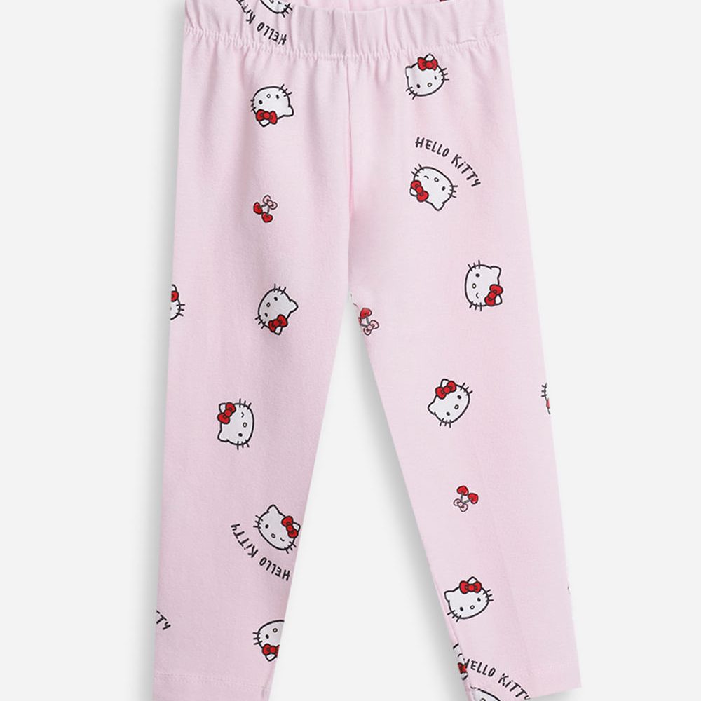 Calça legging infantil hello kitty rosa Calça legging infantil hello kitty rosa