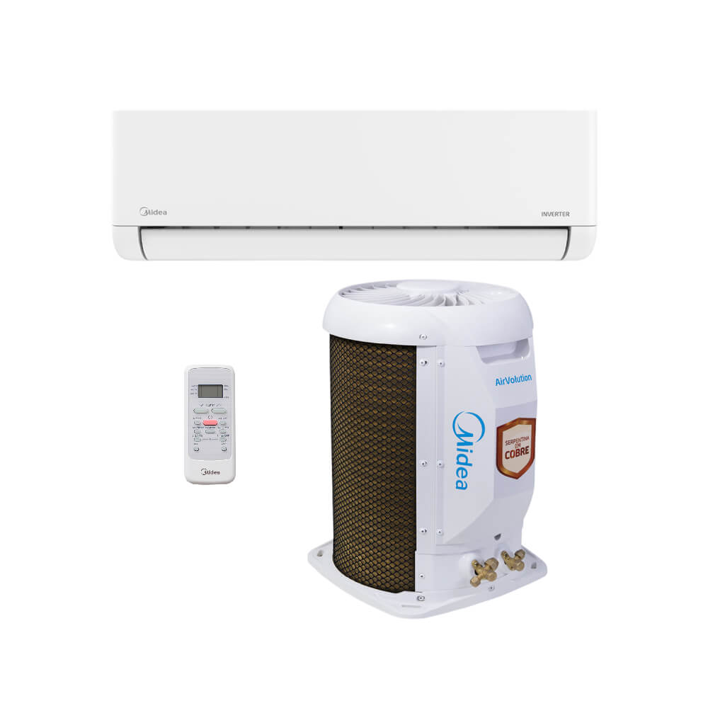Ar Condicionado Split 12000 BTUs Midea Inverter Lite Frio 42EBVCA12M5 - 220V Ar Condicionado Split 12000 BTUs Midea Inverter Lite Frio 42EBVCA12M5 - 220V