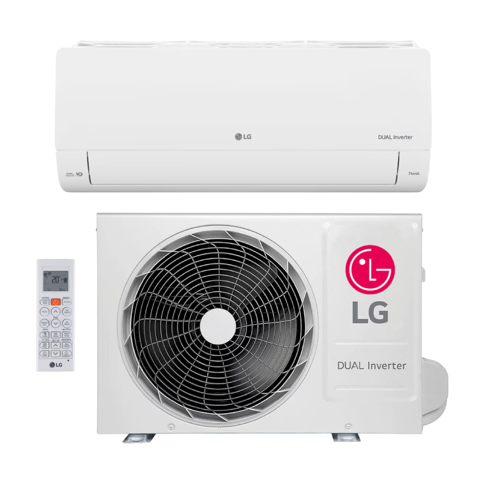 Ar Condicionado Split 12000 BTUs LG AI Dual Inverter Voice Frio S3-Q12JA31B- 110V Ar Condicionado Split 12000 BTUs LG AI Dual Inverter Voice Frio S3-Q12JA31B- 110V