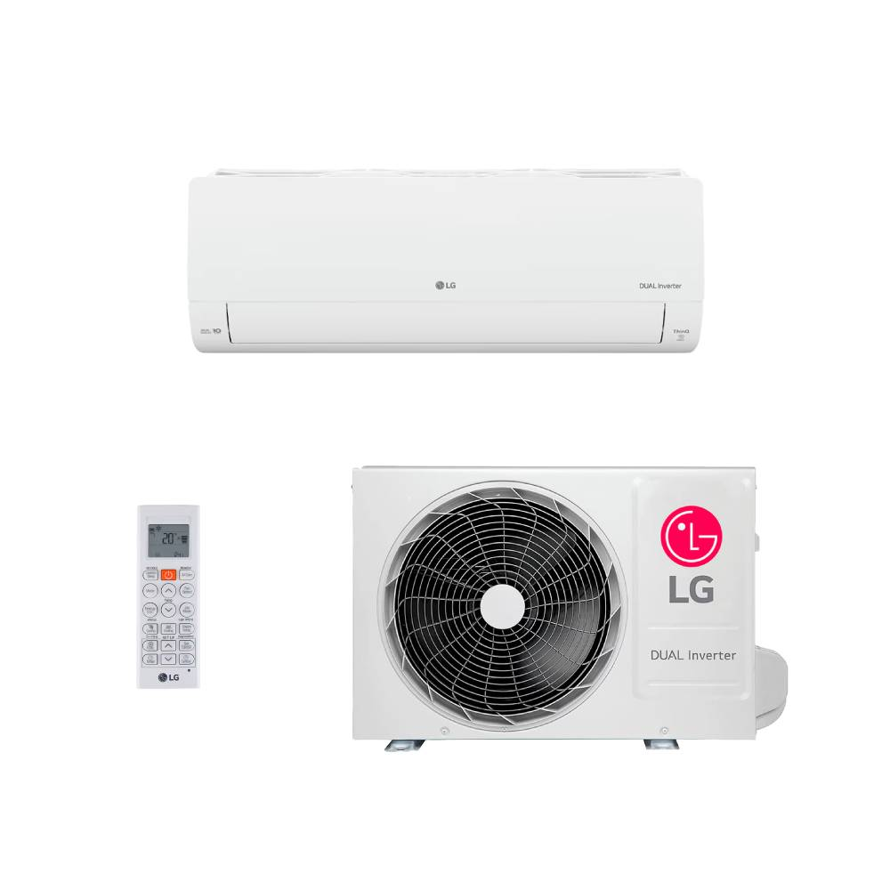 Ar Condicionado Split 24000 BTUs LG AI Dual Inverter Voice Quente/Frio S3-W24K231A - 220V Ar Condicionado Split 24000 BTUs LG AI Dual Inverter Voice Quente/Frio S3-W24K231A - 220V