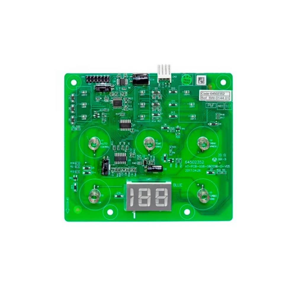 Placa de Interface Refrigerador Electrolux DF80/DF80X 64502352 - Bivolt Placa de Interface Refrigerador Electrolux DF80/DF80X 64502352 - Bivolt