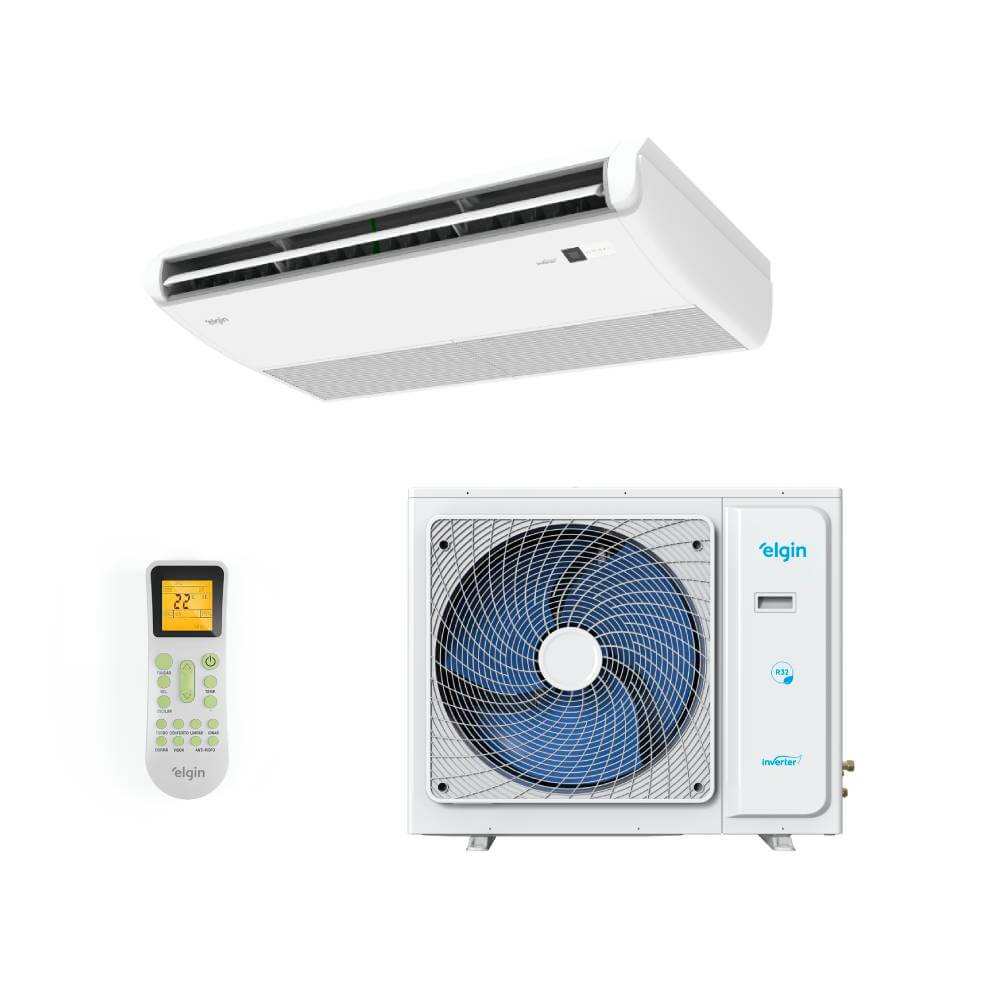 Ar Condicionado Split Piso Teto Inverter 48000 BTUs Elgin Plus Frio PDFC48C2DACA - 220V Ar Condicionado Split Piso Teto Inverter 48000 BTUs Elgin Plus Frio PDFC48C2DACA - 220V