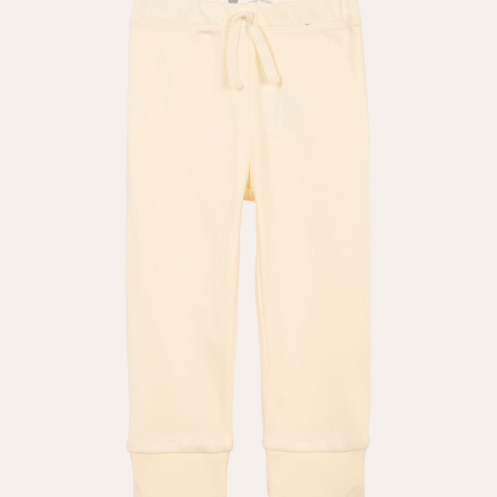Calça legging infantil básica amarela Calça legging infantil básica amarela