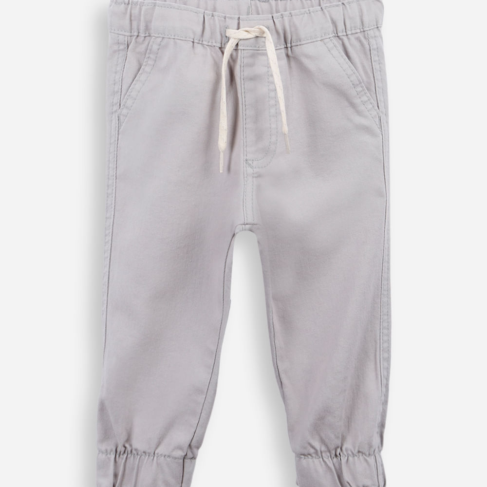 Calça sarja jogger cinza Calça sarja jogger cinza