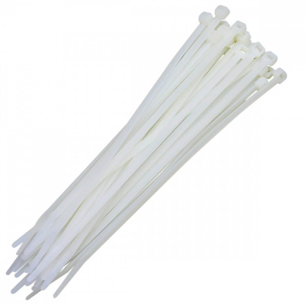 Abraçadeira Nylon 10x0,25cm Frontec 100 Unidades Natural F7010NYNA100 Abraçadeira Nylon 10x0,25cm Frontec 100 Unidades Natural F7010NYNA100