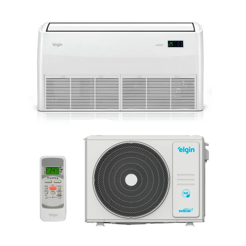 Ar Condicionado Split Piso Teto Inverter 24000 BTUs Elgin Eco Quente/Frio - 220v Ar Condicionado Split Piso Teto Inverter 24000 BTUs Elgin Eco Quente/Frio - 220v