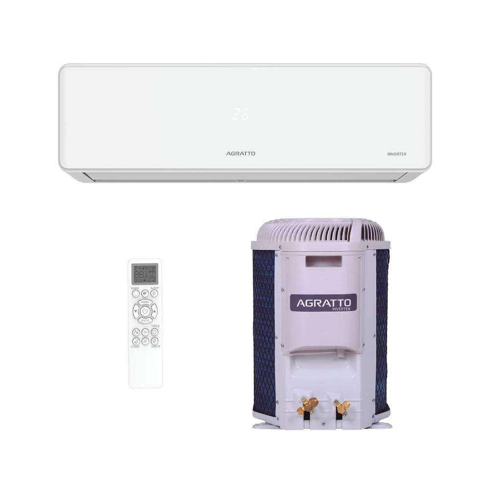Ar Condicionado Split Inverter 9000 BTUs Agratto Fit Top Frio FICST9F-02I - 220V Ar Condicionado Split Inverter 9000 BTUs Agratto Fit Top Frio FICST9F-02I - 220V
