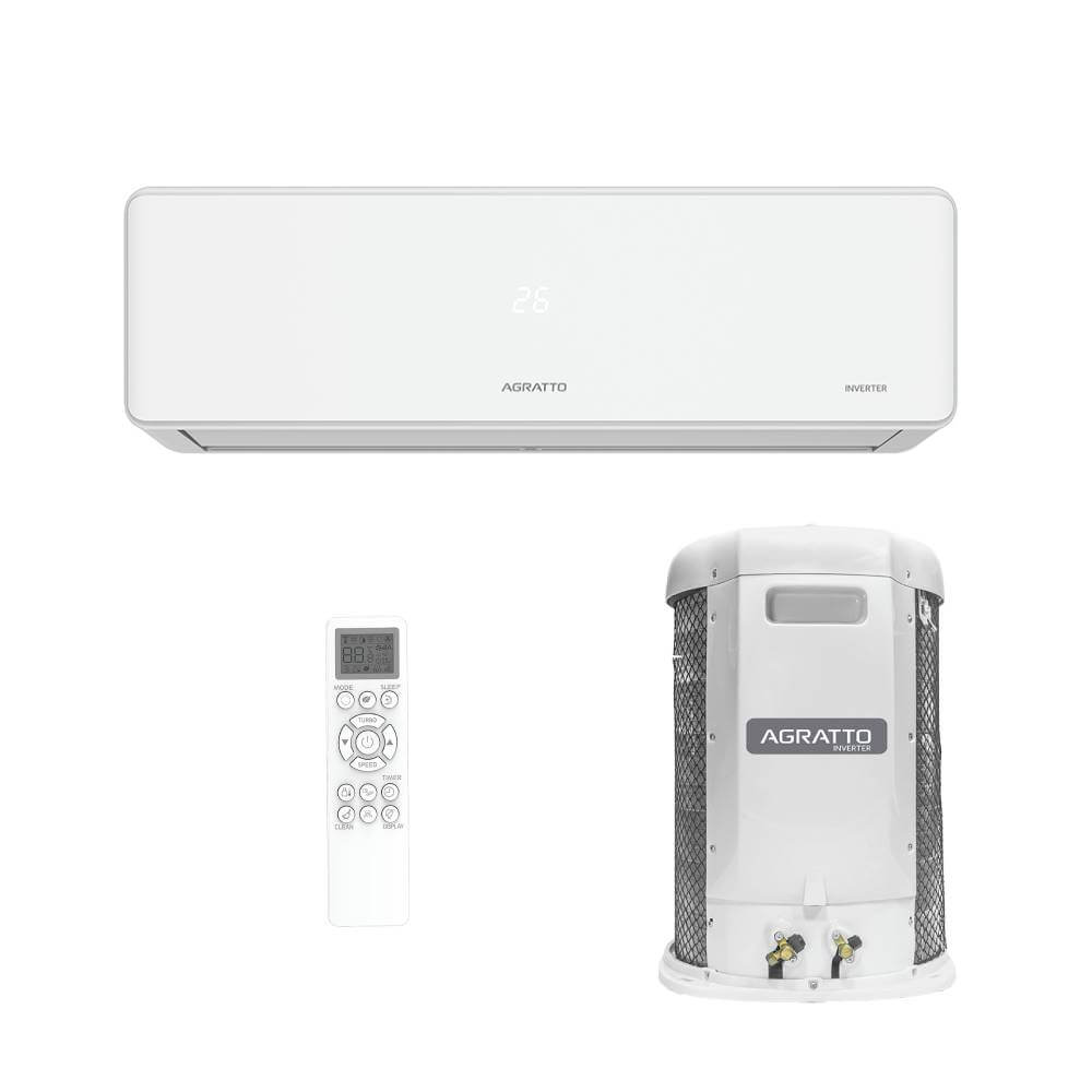 Ar Condicionado Split Inverter 30000 BTUs Agratto Fit Top Frio FICST30F-02I - 220V Ar Condicionado Split Inverter 30000 BTUs Agratto Fit Top Frio FICST30F-02I - 220V