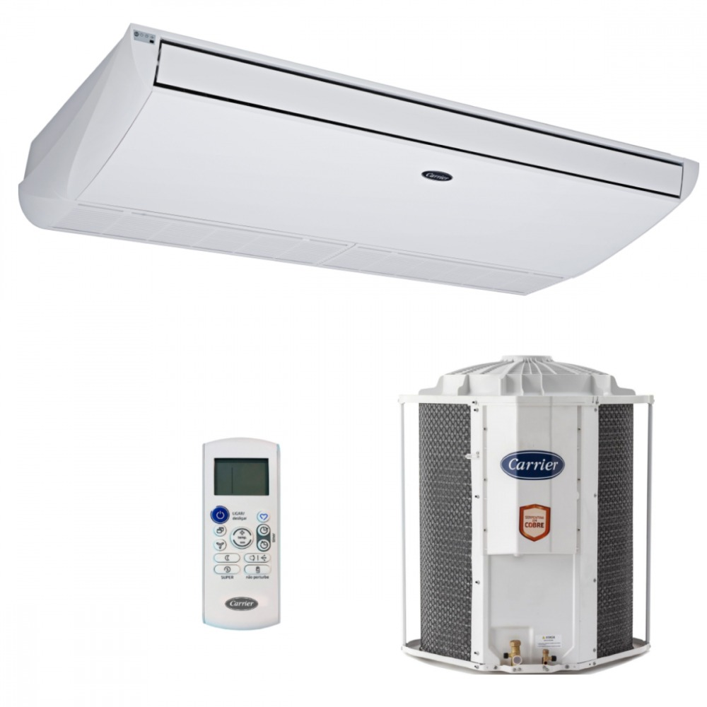 Ar Condicionado Split Teto 70000 BTUs Carrier Xperience Frio 42ZQA80C5 - 220V Trifásico