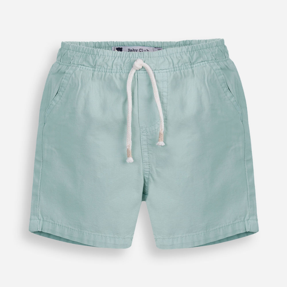 Bermuda infantil sarja stone verde Bermuda infantil sarja stone verde