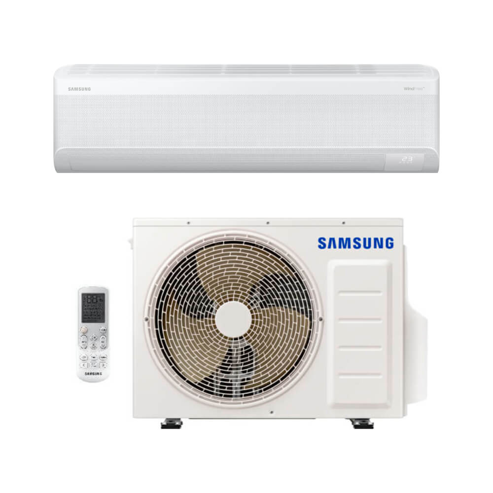 Ar Condicionado Split Inverter 18000 BTUs Samsung Windfree AI Frio AR18DYFAAWKNAZ - 220V Ar Condicionado Split Inverter 18000 BTUs Samsung Windfree AI Frio AR18DYFAAWKNAZ - 220V