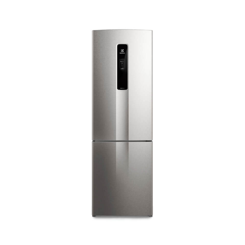 Geladeira Electrolux Frost Free Inverter 400 Litros Efficient AutoSense IB6S Duplex Inox - Bivolt Geladeira Electrolux Frost Free Inverter 400 Litros Efficient AutoSense IB6S Duplex Inox - Bivolt