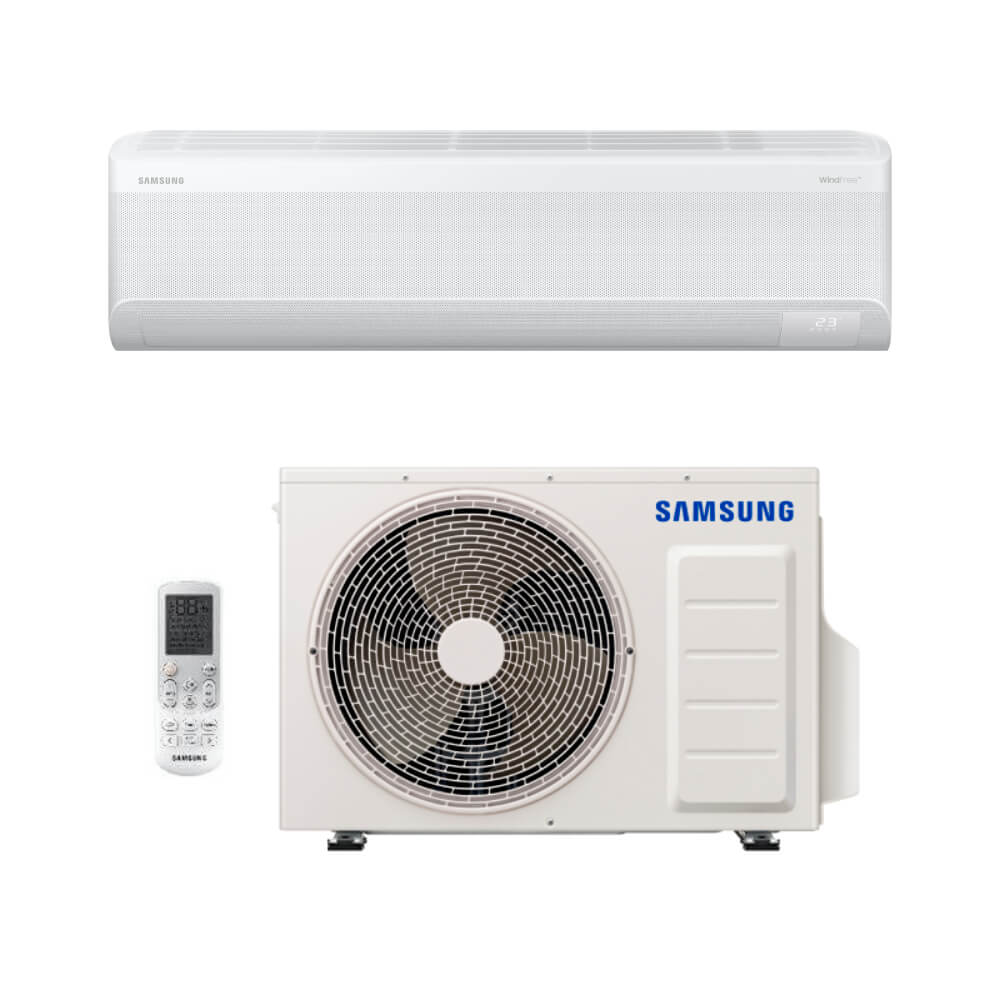 Ar Condicionado Split Inverter 18000 BTUs Samsung Windfree AI Quente/Frio AR18DXFAAWKNAZ - 220V Ar Condicionado Split Inverter 18000 BTUs Samsung Windfree AI Quente/Frio AR18DXFAAWKNAZ - 220V