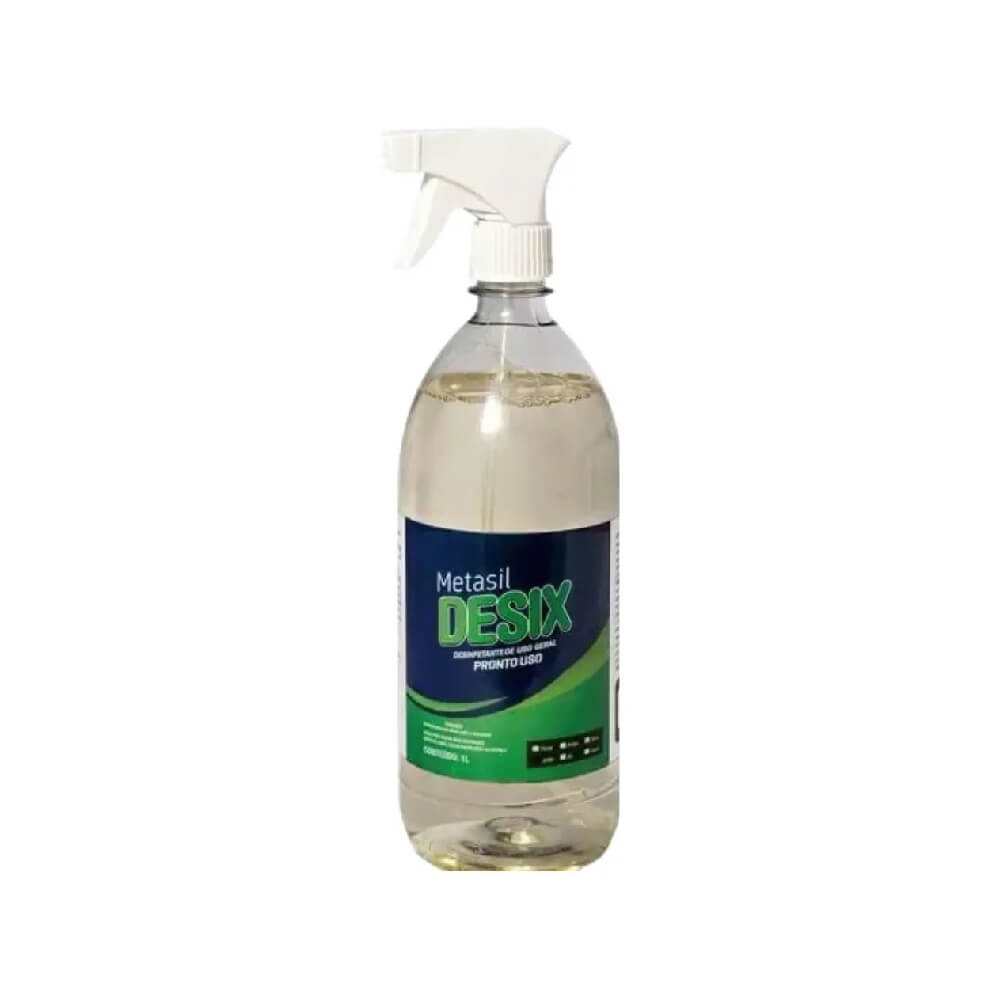 Desinfetante Bactericida Metasil Desix Limão 1 Litro - Pronto para Uso Desinfetante Bactericida Metasil Desix Limão 1 Litro - Pronto para Uso