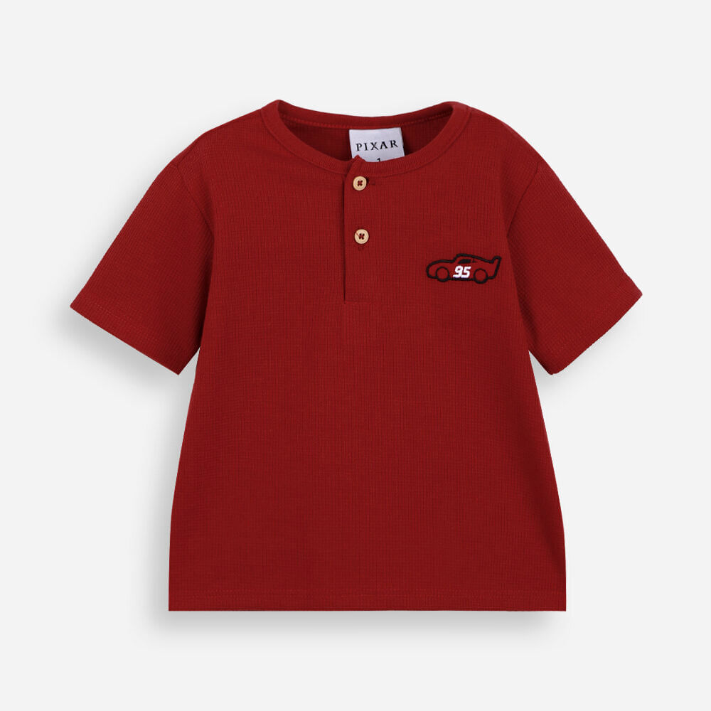 Camiseta infantil carros vermelha Camiseta infantil carros vermelha