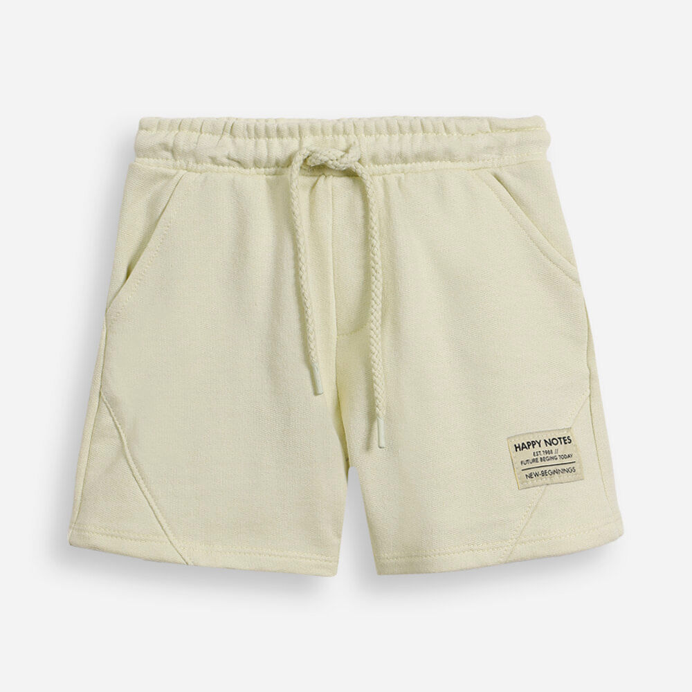 Short infantil com recortes verde Short infantil com recortes verde
