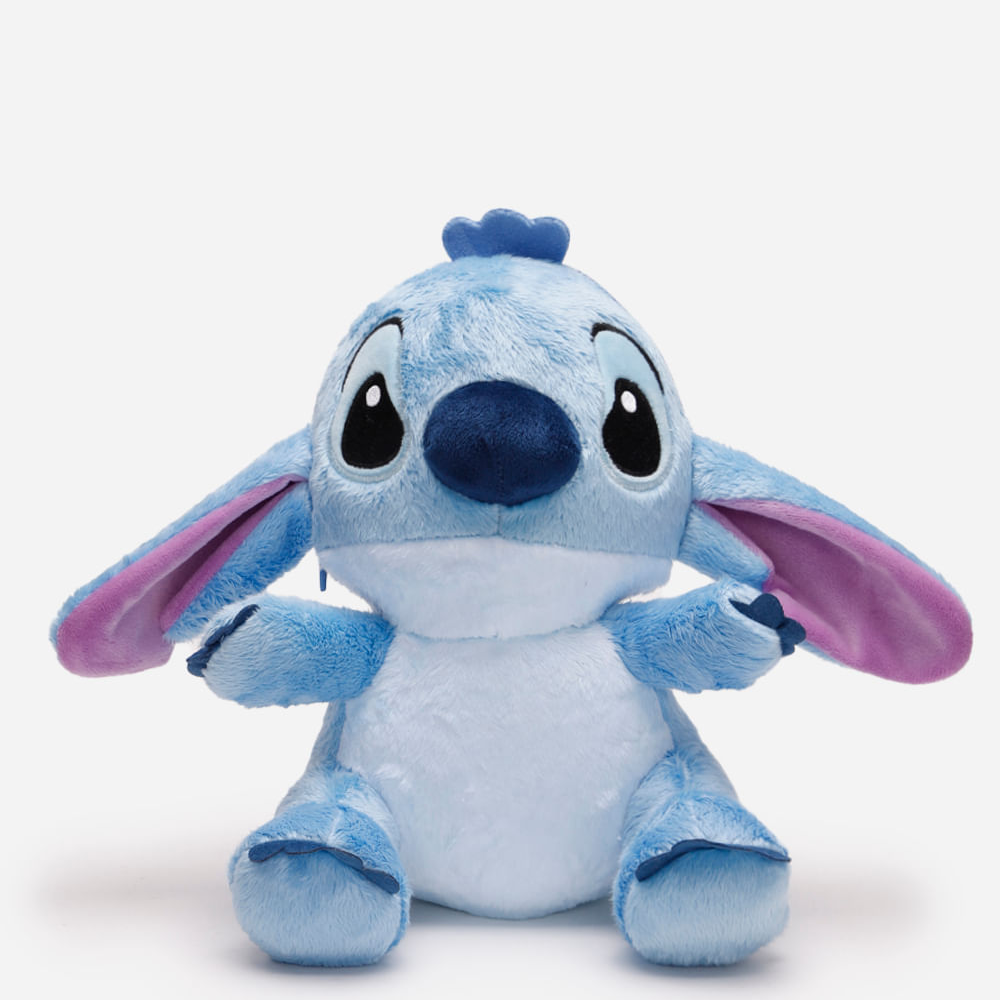Mochila infantil de pelúcia stitch azul Mochila infantil de pelúcia stitch azul