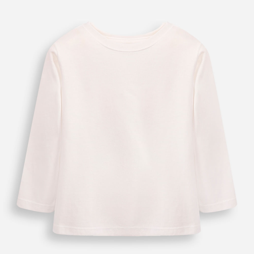 Camiseta de algodão infantil off white Camiseta de algodão infantil off white