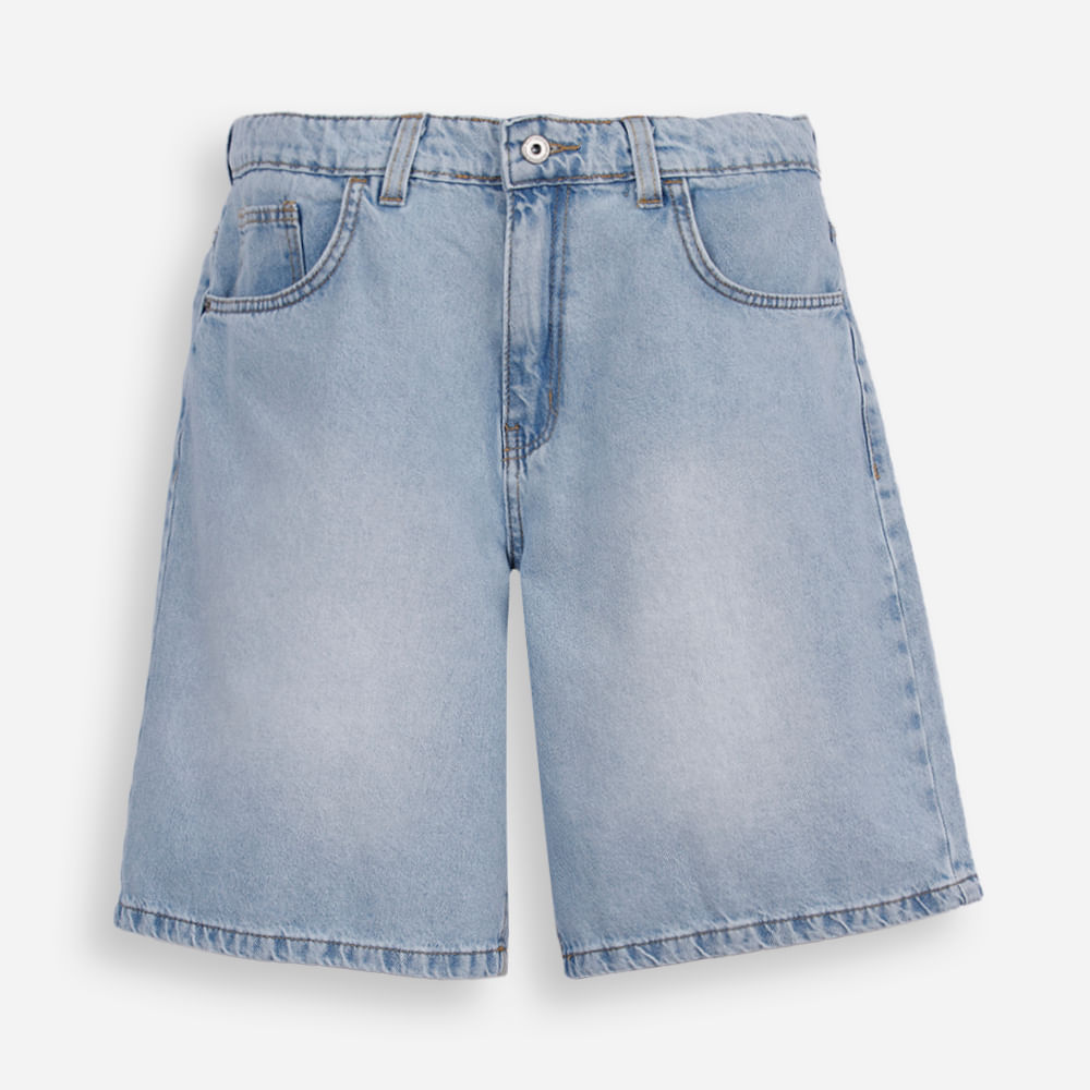 Bermuda baggy juvenil jeans azul Bermuda baggy juvenil jeans azul