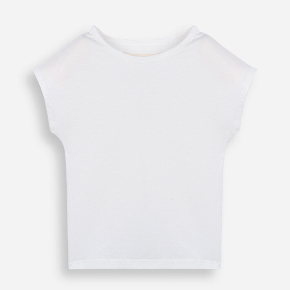 Camiseta juvenil manga curta off white Camiseta juvenil manga curta off white