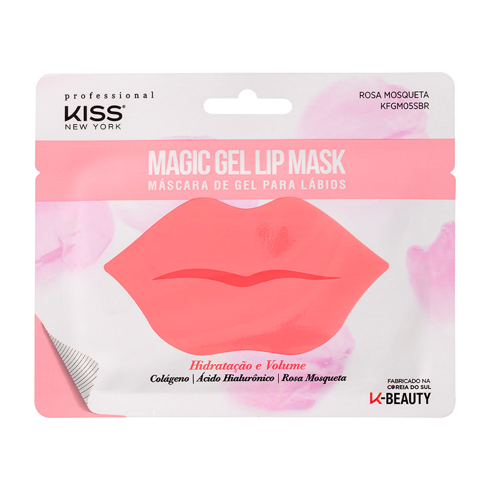 Máscara para Lábios Kiss NY - Magic Gel Mask - 1Un único Máscara para Lábios Kiss NY - Magic Gel Mask - 1Un único