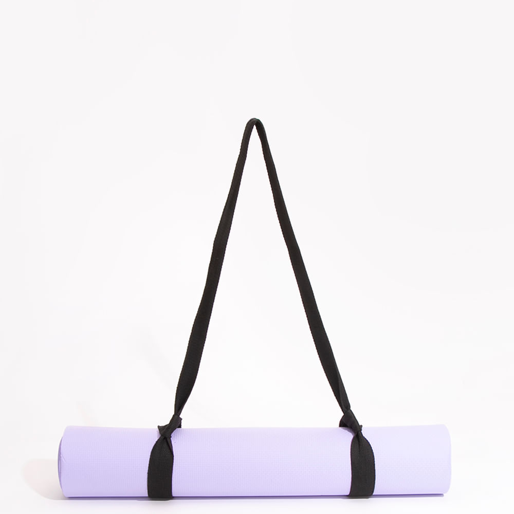 Tapete esportivo para yoga lilás