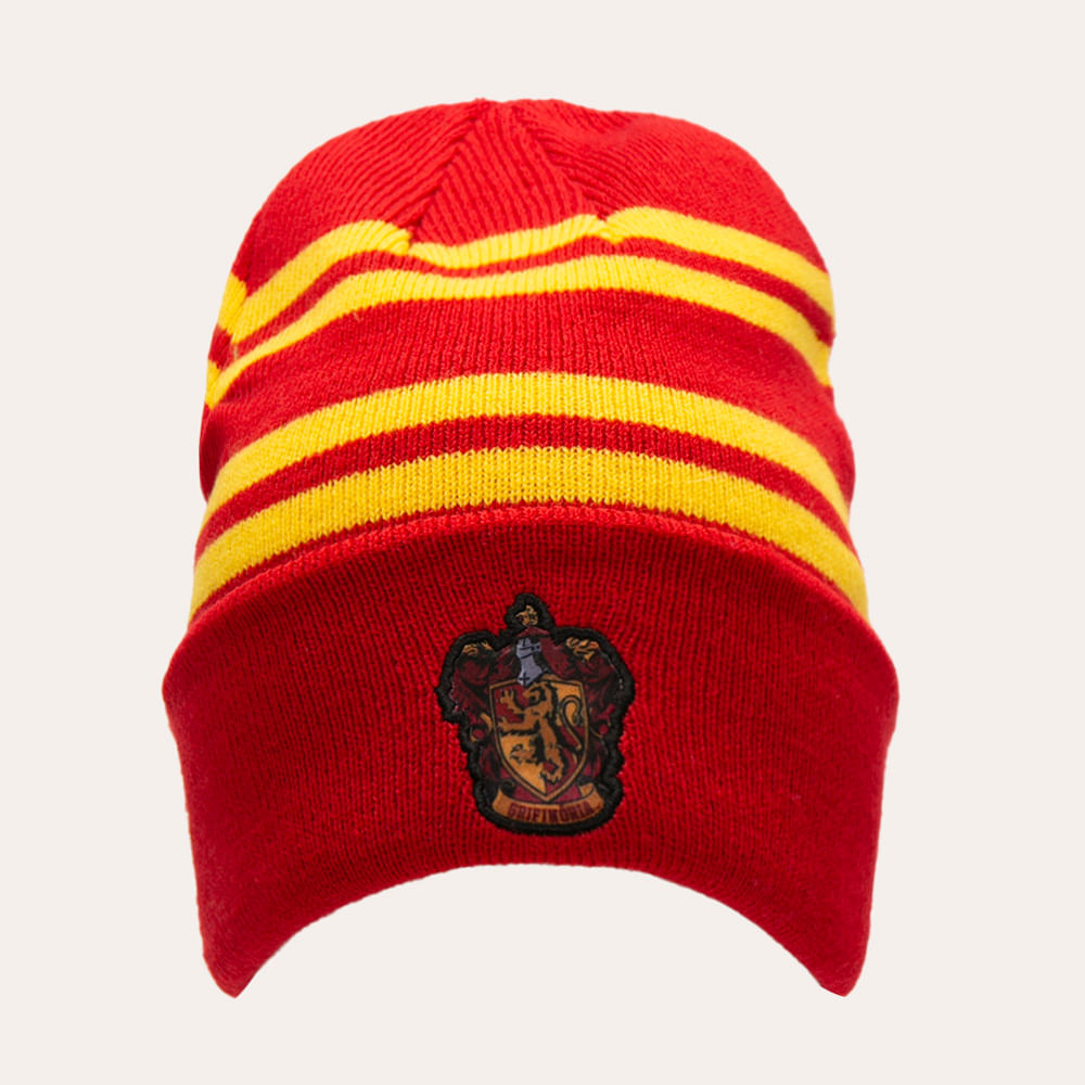 Touca listrada harry potter vermelha