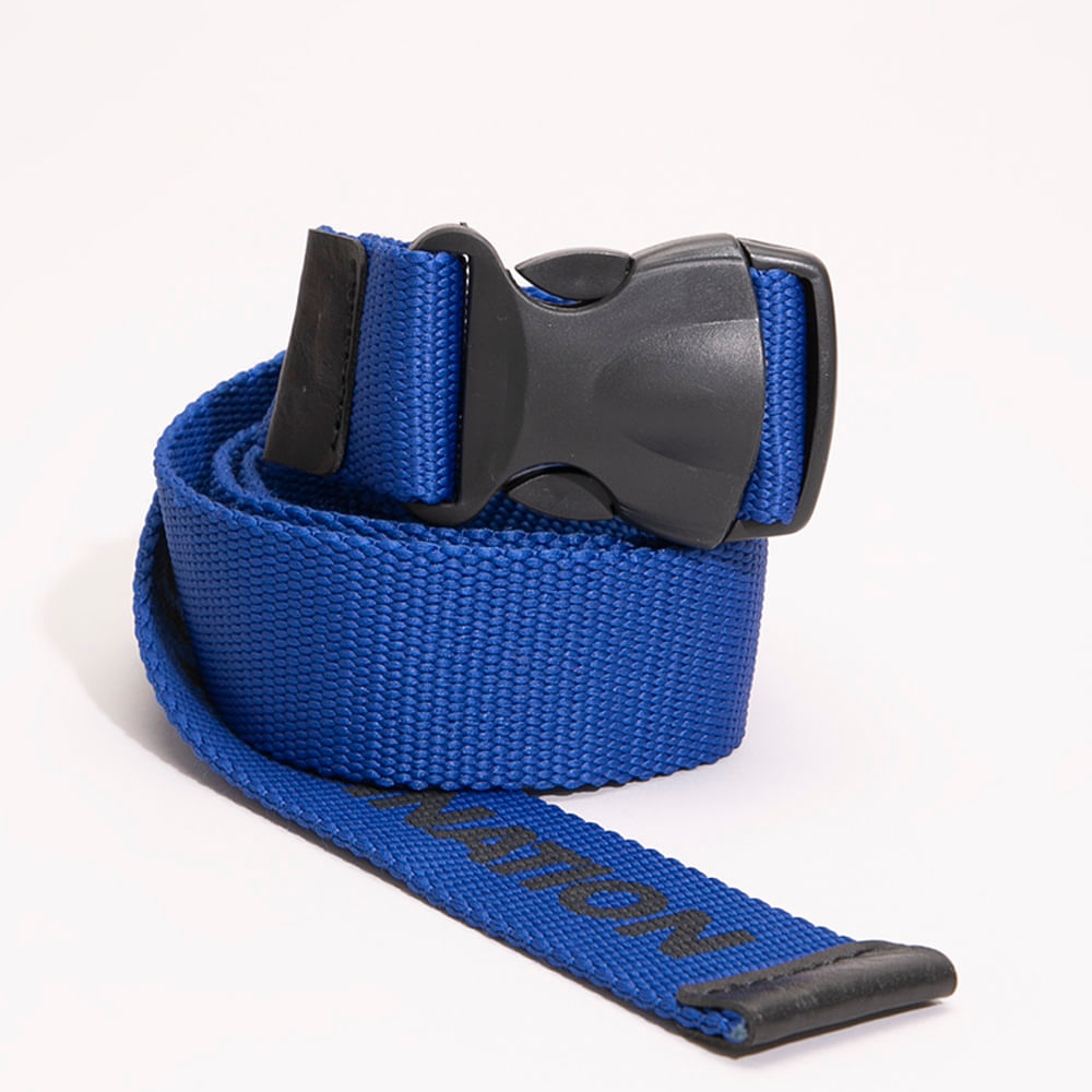 Cinto masculino "just my imagination" azul