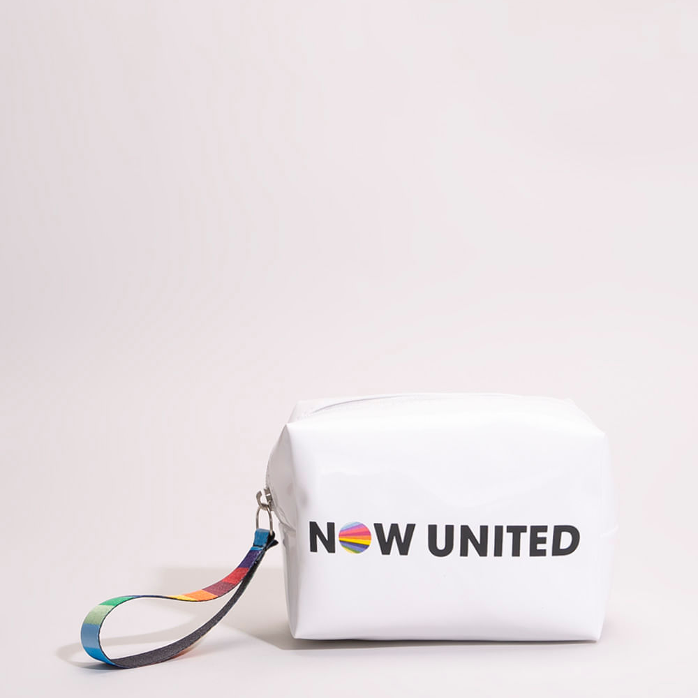 Necessaire infantil estampada now united branca Necessaire infantil estampada now united branca