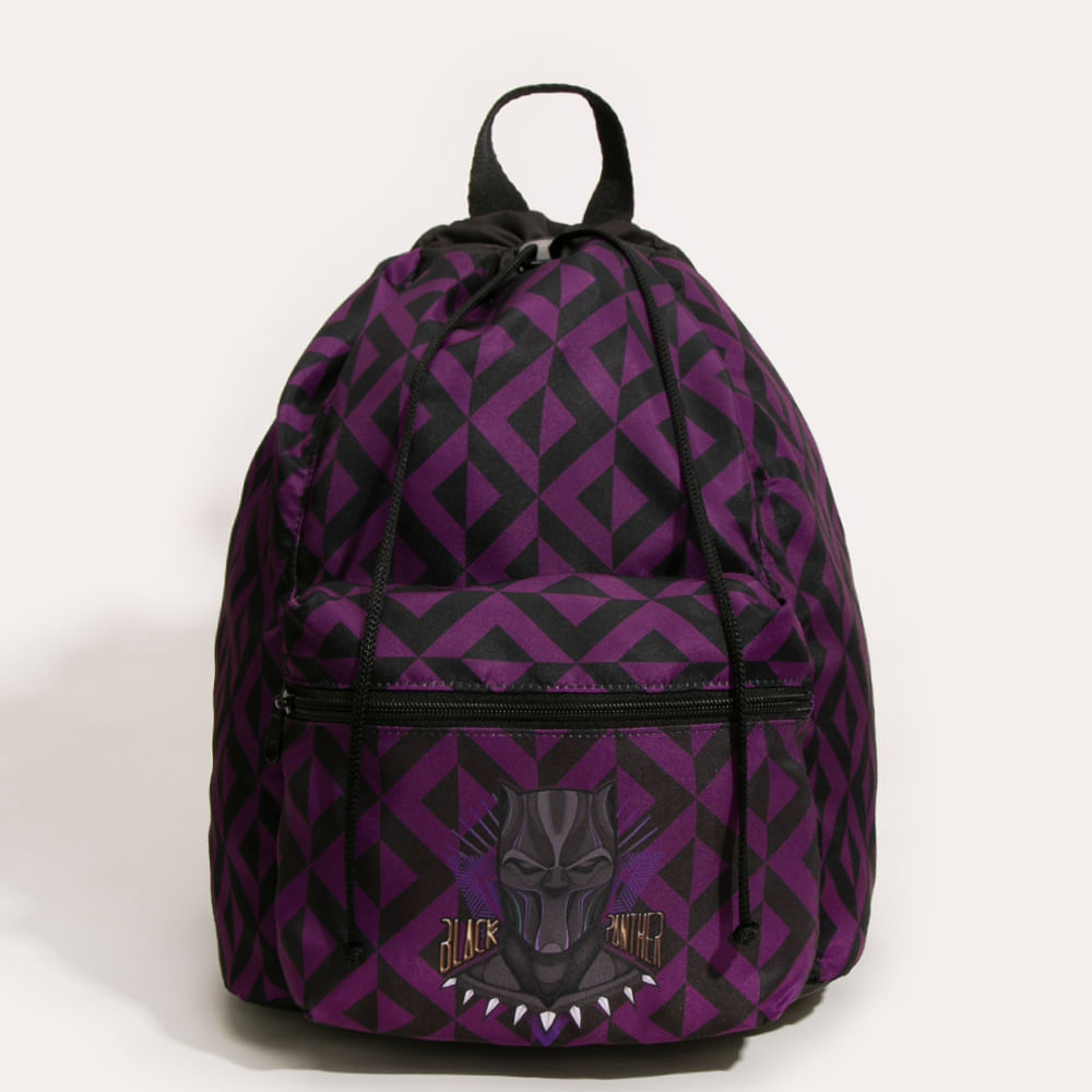 Mochila infantil pantera negra multicor Mochila infantil pantera negra multicor