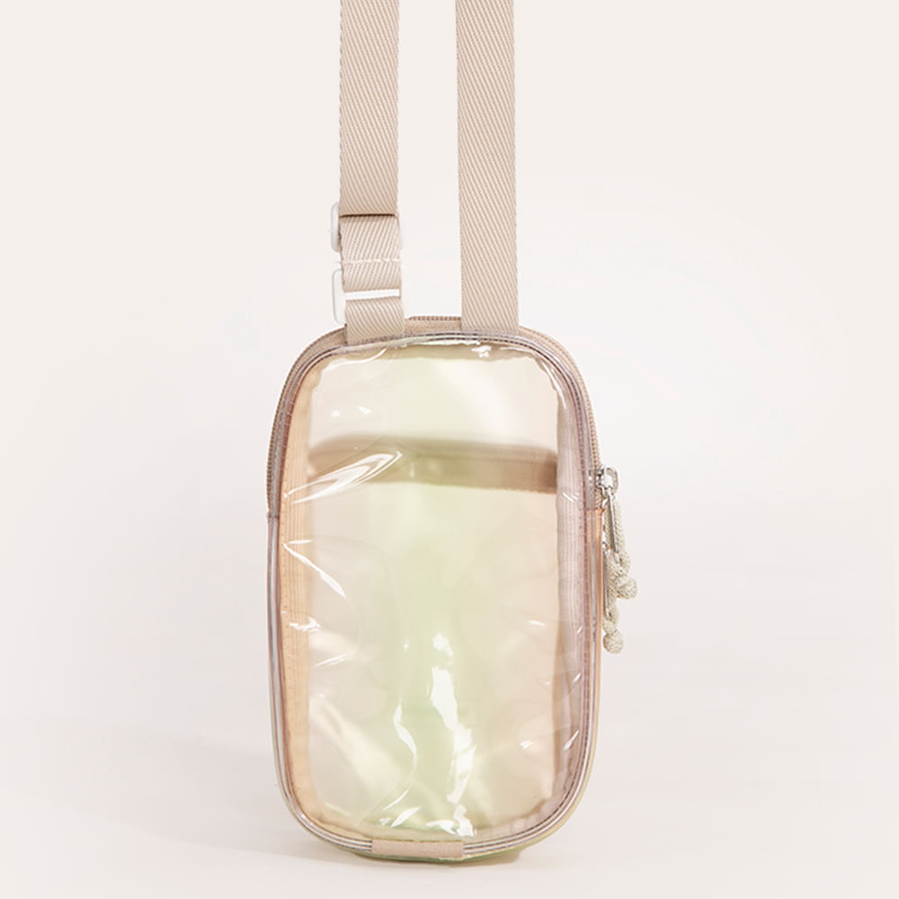 Bolsa infantil transparente be positive multicor Bolsa infantil transparente be positive multicor