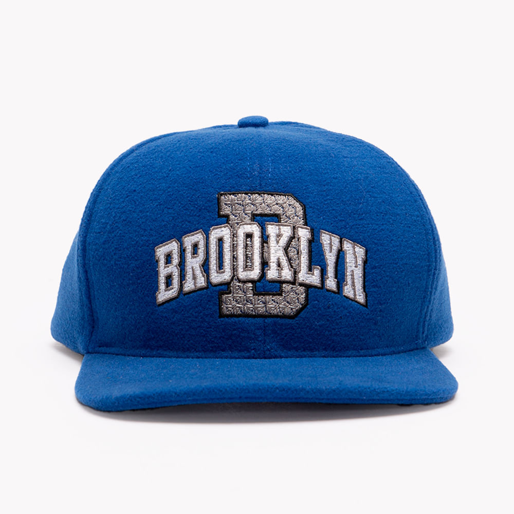 Boné aba reta brooklyn azul Boné aba reta brooklyn azul